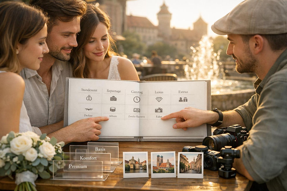 Was kostet ein Hochzeitsfotograf in Bayern 2026?