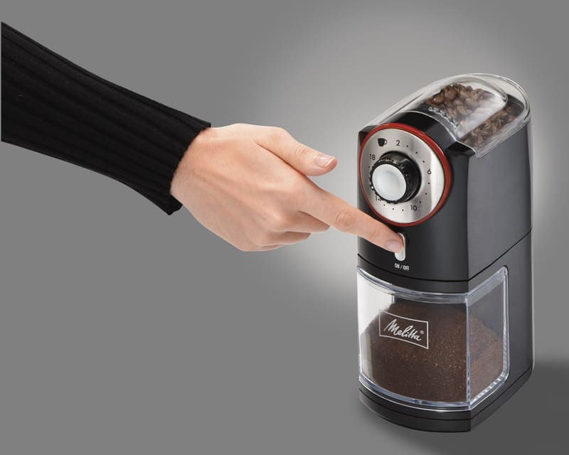 Máy xay cà phê Melitta Molino cho ra thành phẩm có thể chiết xuất lên đến 14 ly cà phê