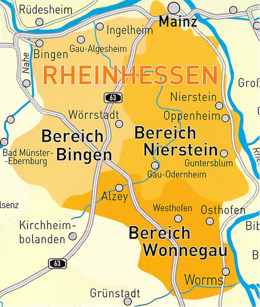 Карта Рейнхессена