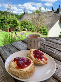 Best Devonshire Cream Tea with a view