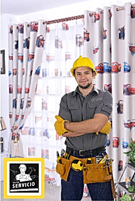 MISTER SERVICIO - CORTINA INFANTIL