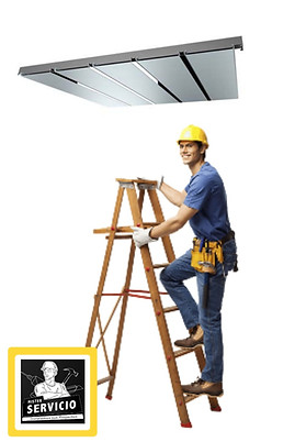 MISTER SERVICIO - TECHO FALSO CIELO RASO METALICO ALUMINIO