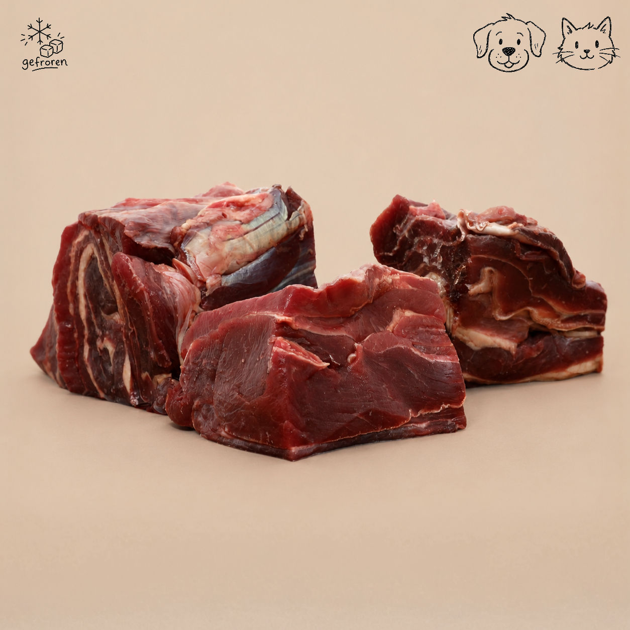 Gulasch · Hirsch · 250 g · Hitzegrad®