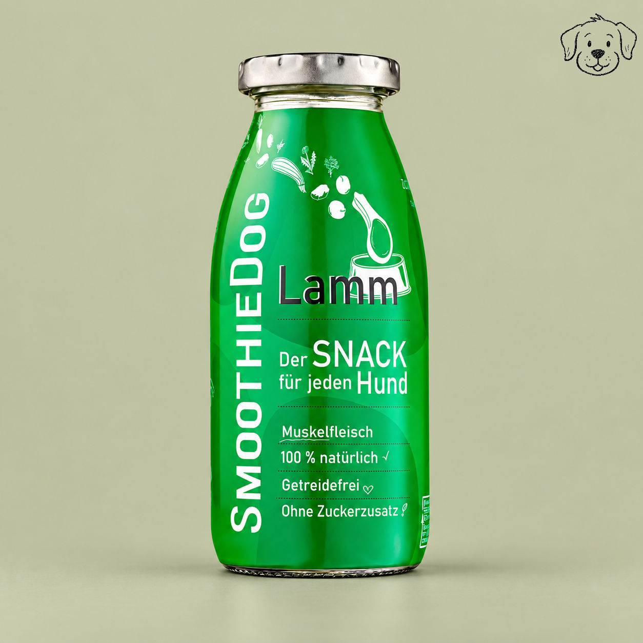 Hundesmoothie · Lamm · 250 ml · SmoothieDog®