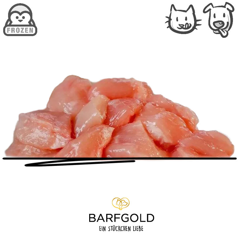 Hühnermuskelfleisch · 1 kg · Barfgold