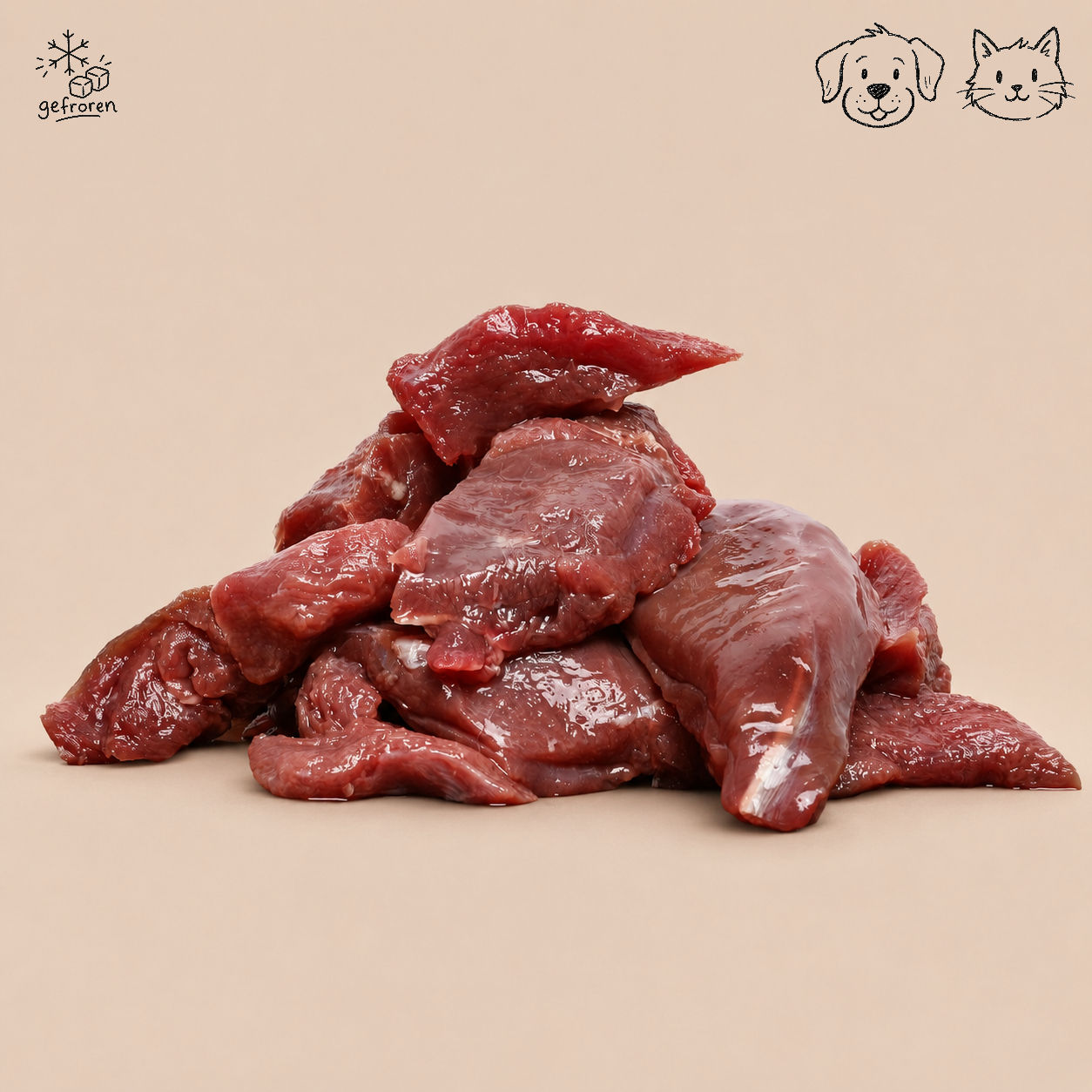 Gulasch · Feldhase · 1 kg · Hitzegrad®