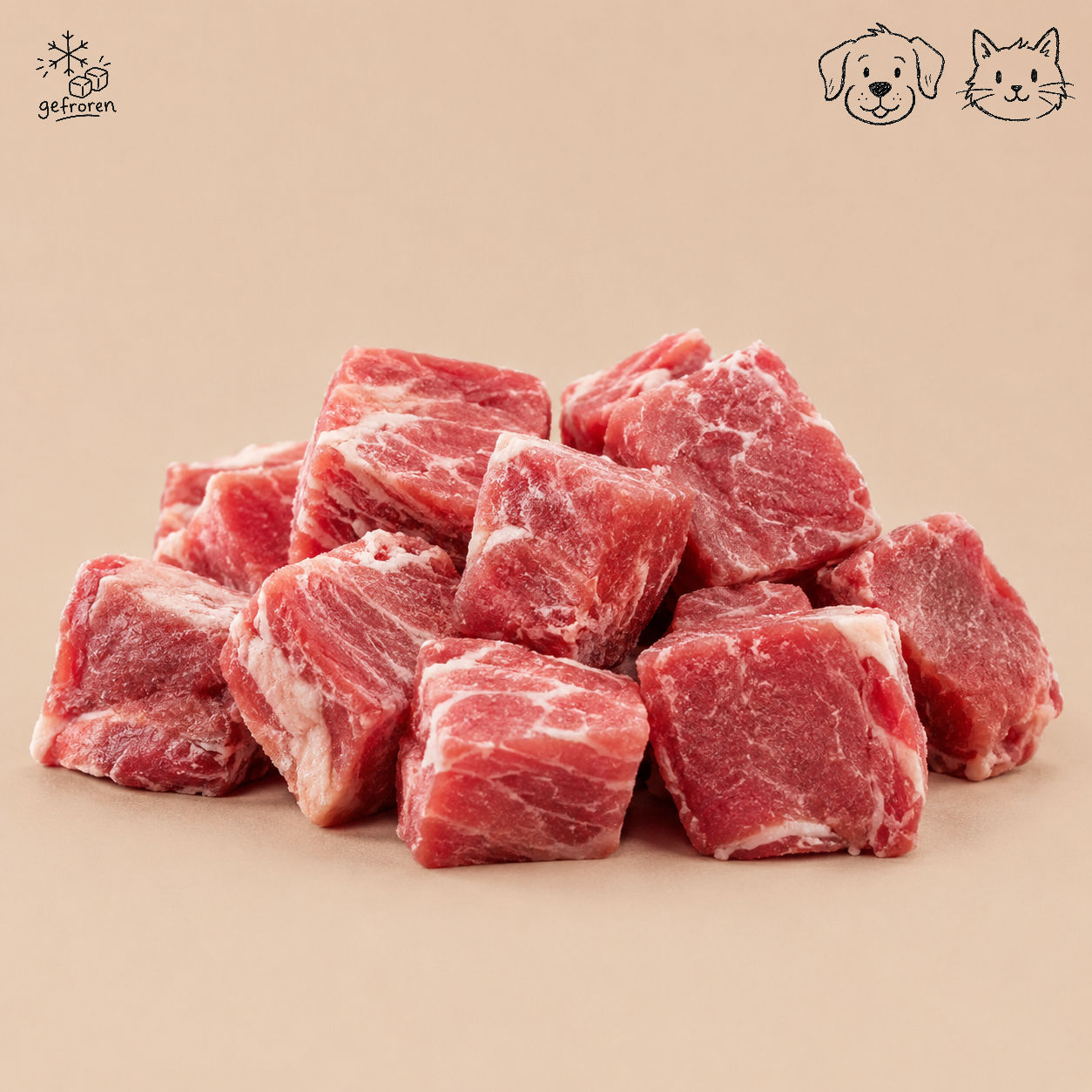 Muskelfleisch · Ziege · 1 kg · Barfgold