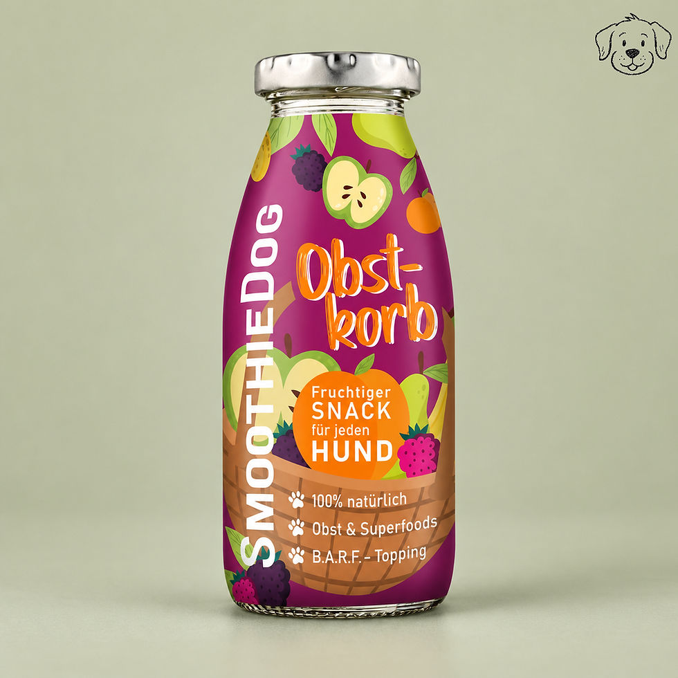 SmoothieDog Hundesmoothie Obstkorb 250 ml