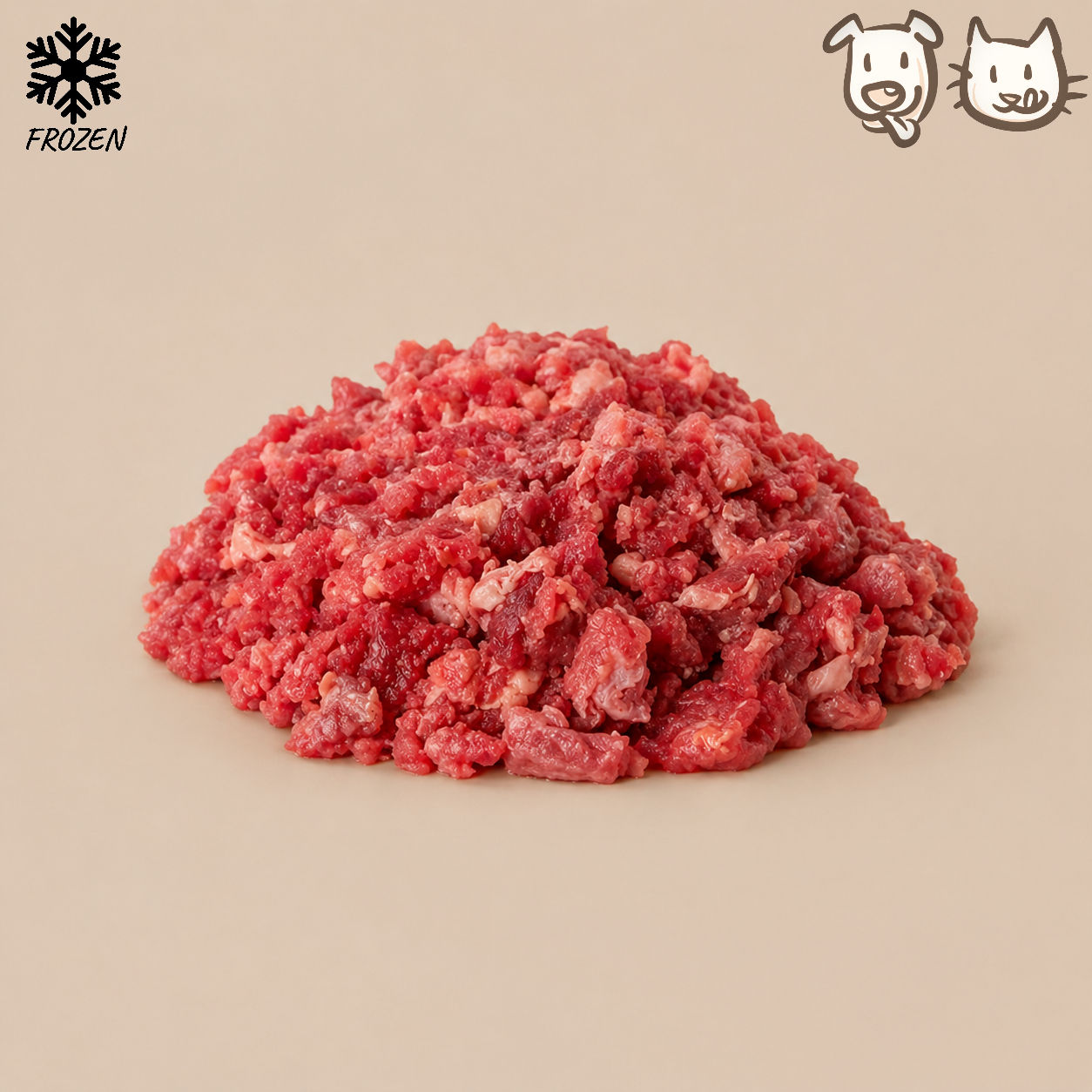 Muskelfleisch · Rind · 500 g · Barfgold