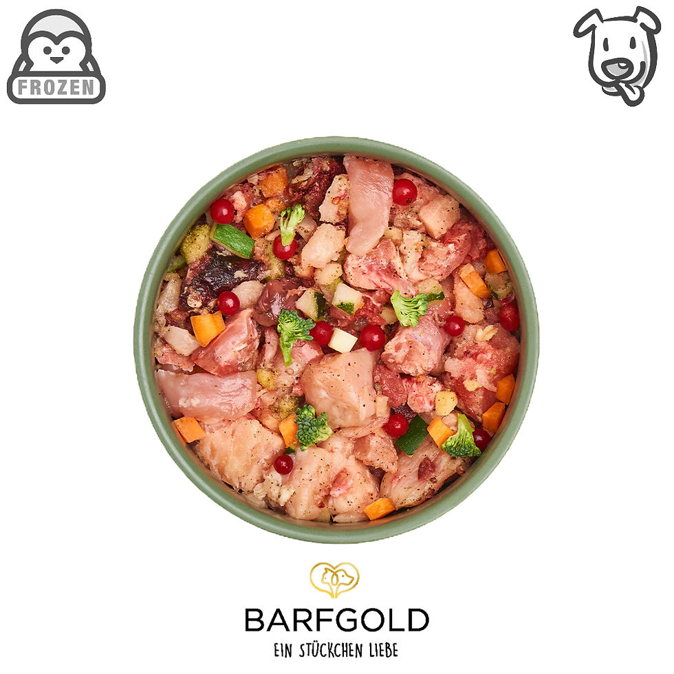 Goldstückchen · Huhn · 1 kg · Barfgold