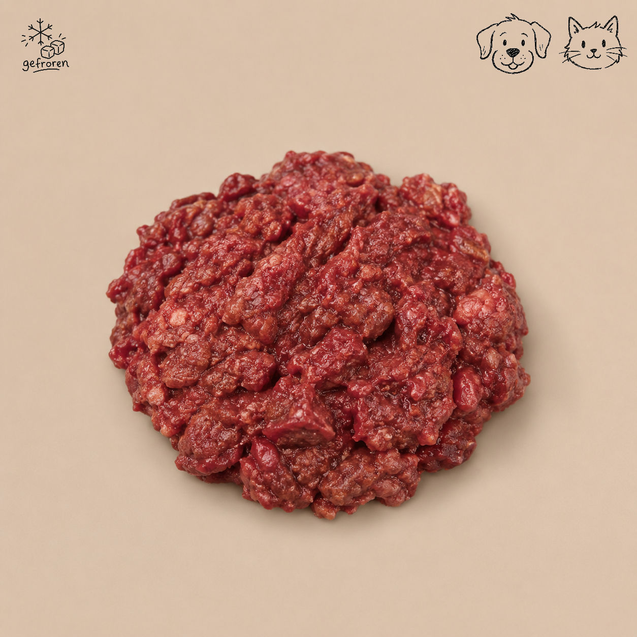 Innereien-Mix · Kaninchen · 500 g · haustierkost®