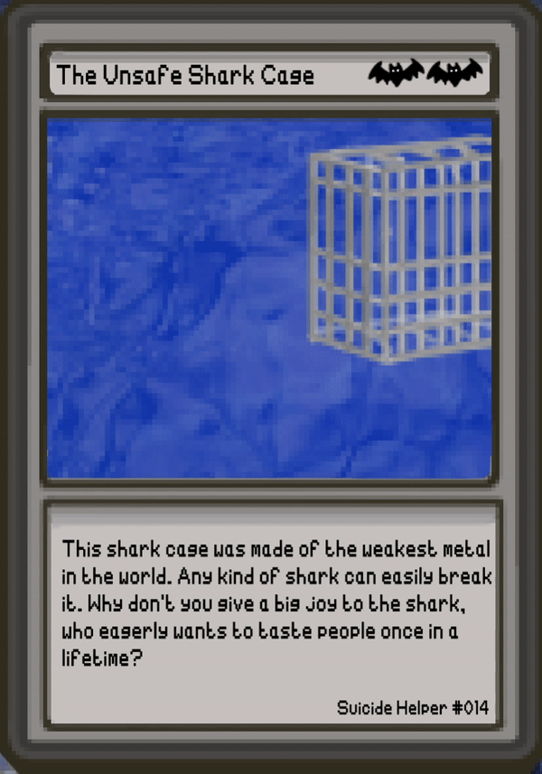 SH014_Unsafe Shark Cage