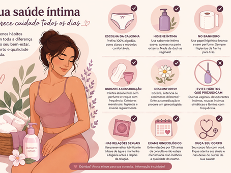 Cuidados com a saúde íntima
