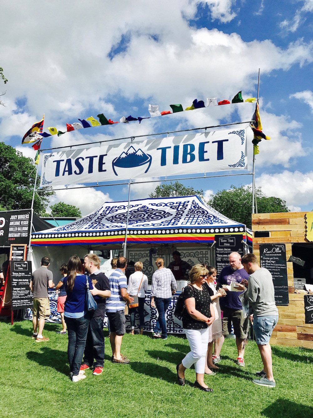 Taste Tibet Festival Tent