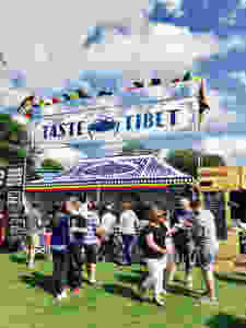 Taste Tibet Festival Tent