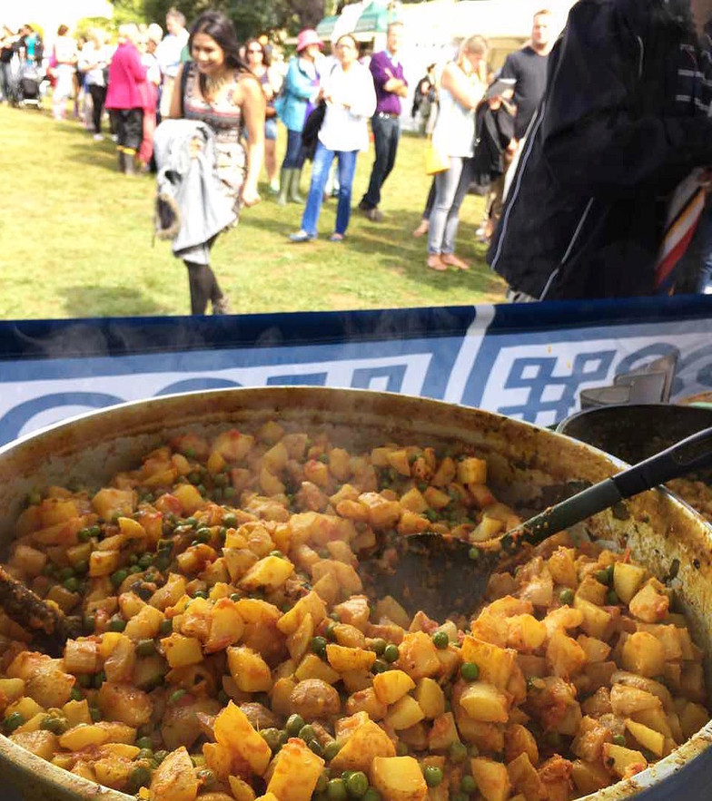 Tibetan potato curry