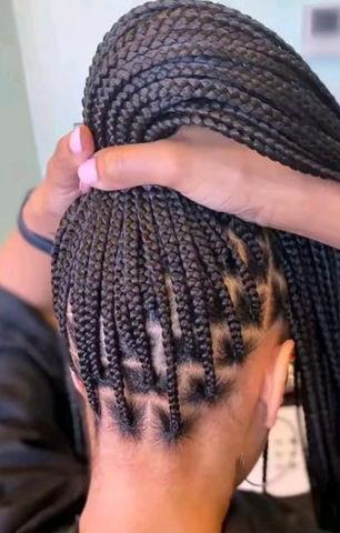 Tressettes africaines élégantes, coiffure protectrice