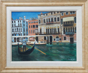 Venice Impressionist Pastel Painting | By Susan Cua