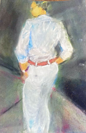 "The Second Son" | Glenview, Illinois | Pastel on Paper | By Susan Cua | Impressionist Artist
