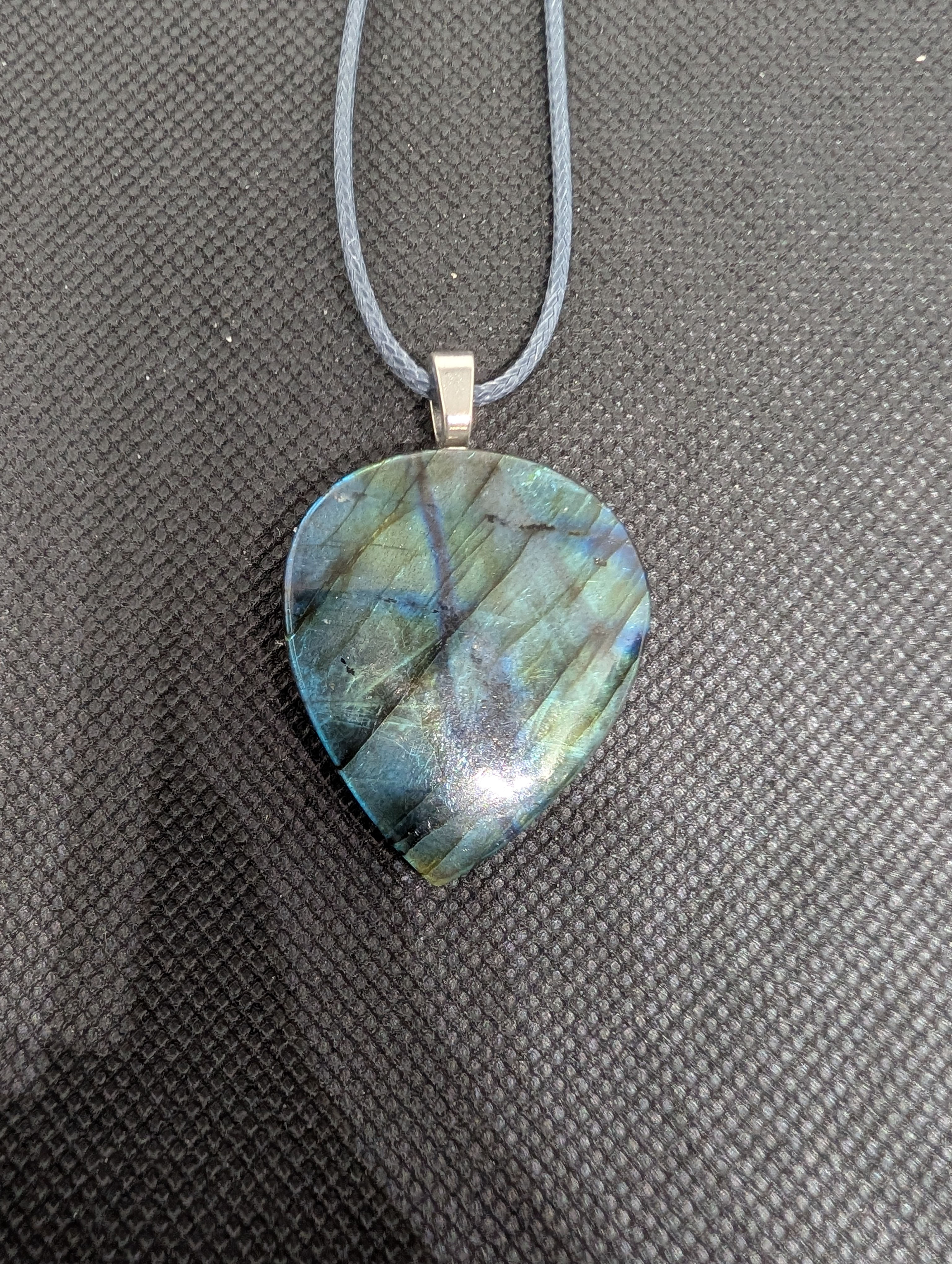 Freeform necklace, Labradorite