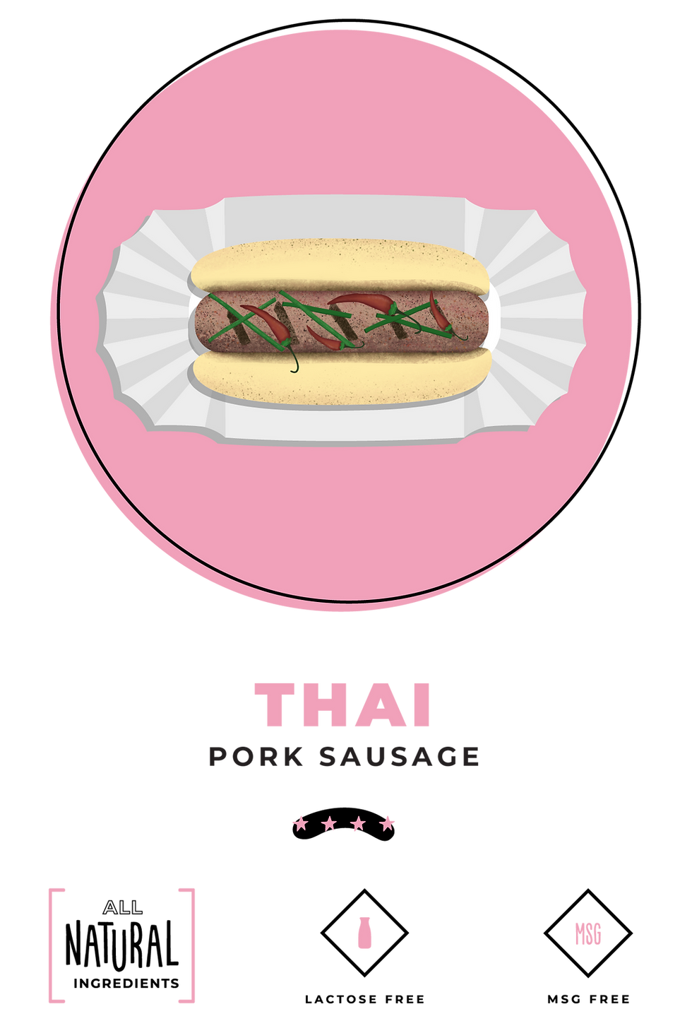 Thumbnail: Thai Sausage 4 lbs