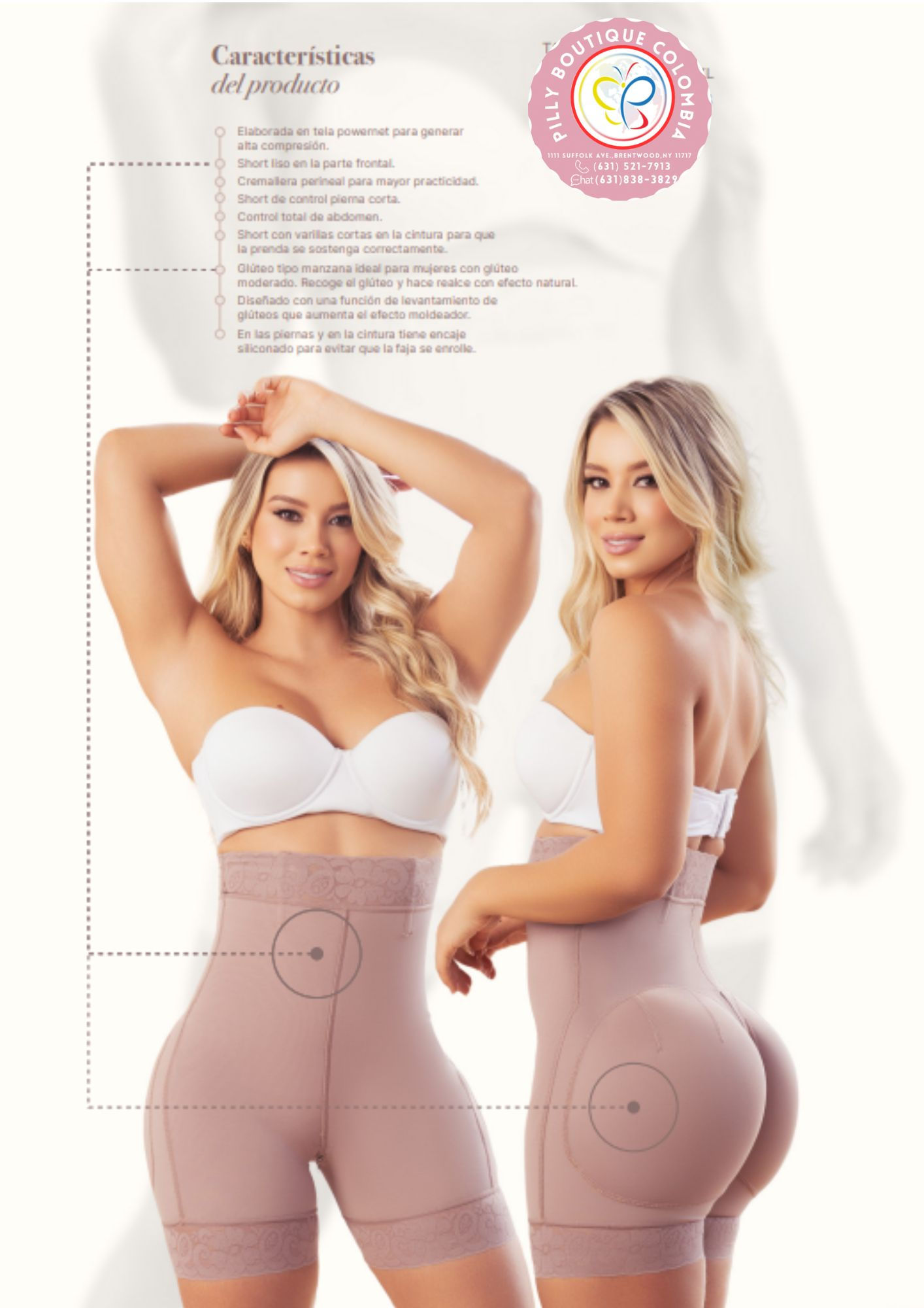Faja Invisible High-Compression Strapless