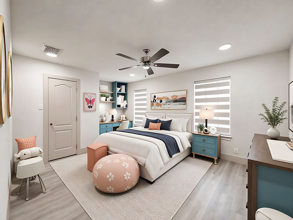 BRASAL virtual staging portfolio example accompanying the Elsa, TX planning guide; project location not verified