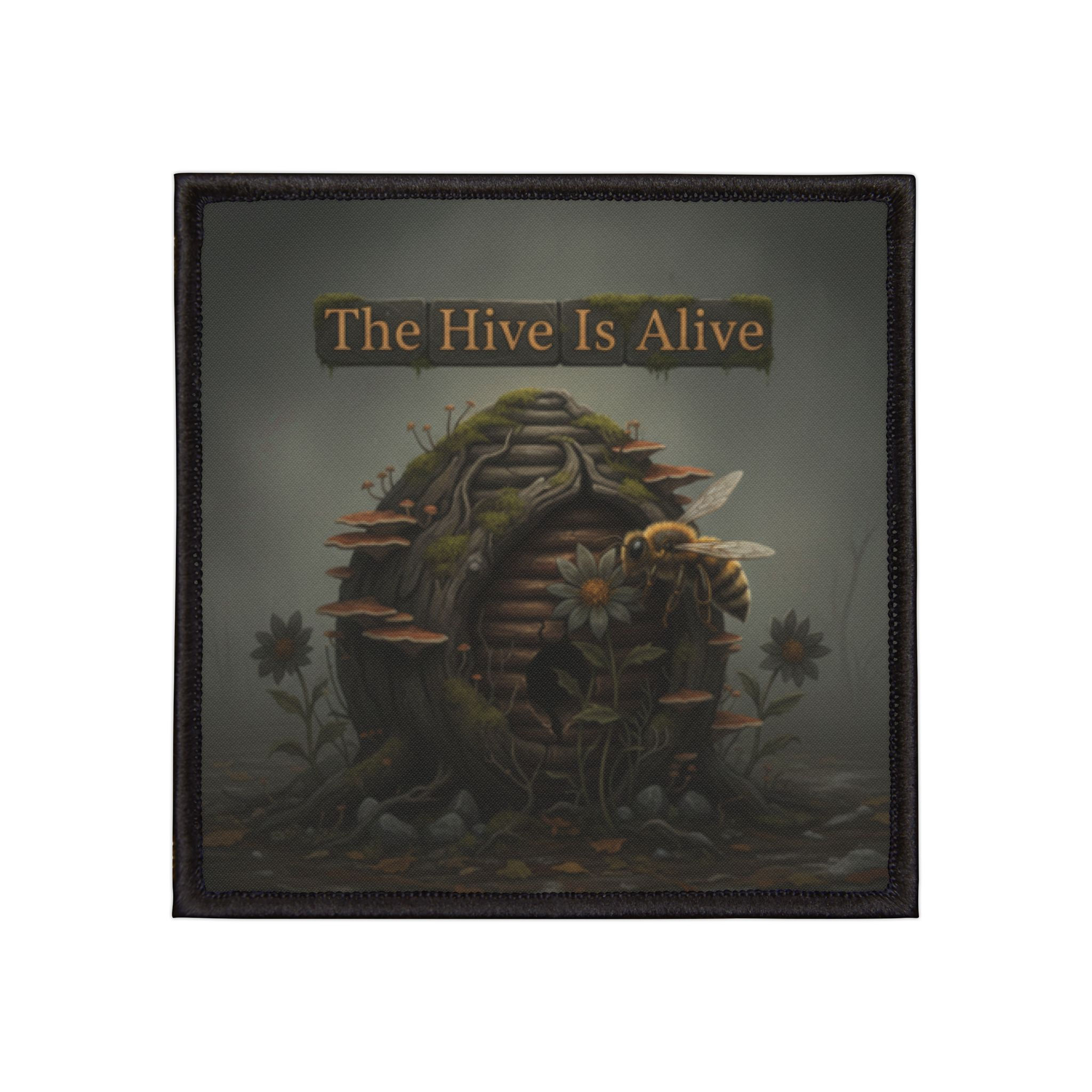 Honeybee Iron-On Patch – The Hive is Alive