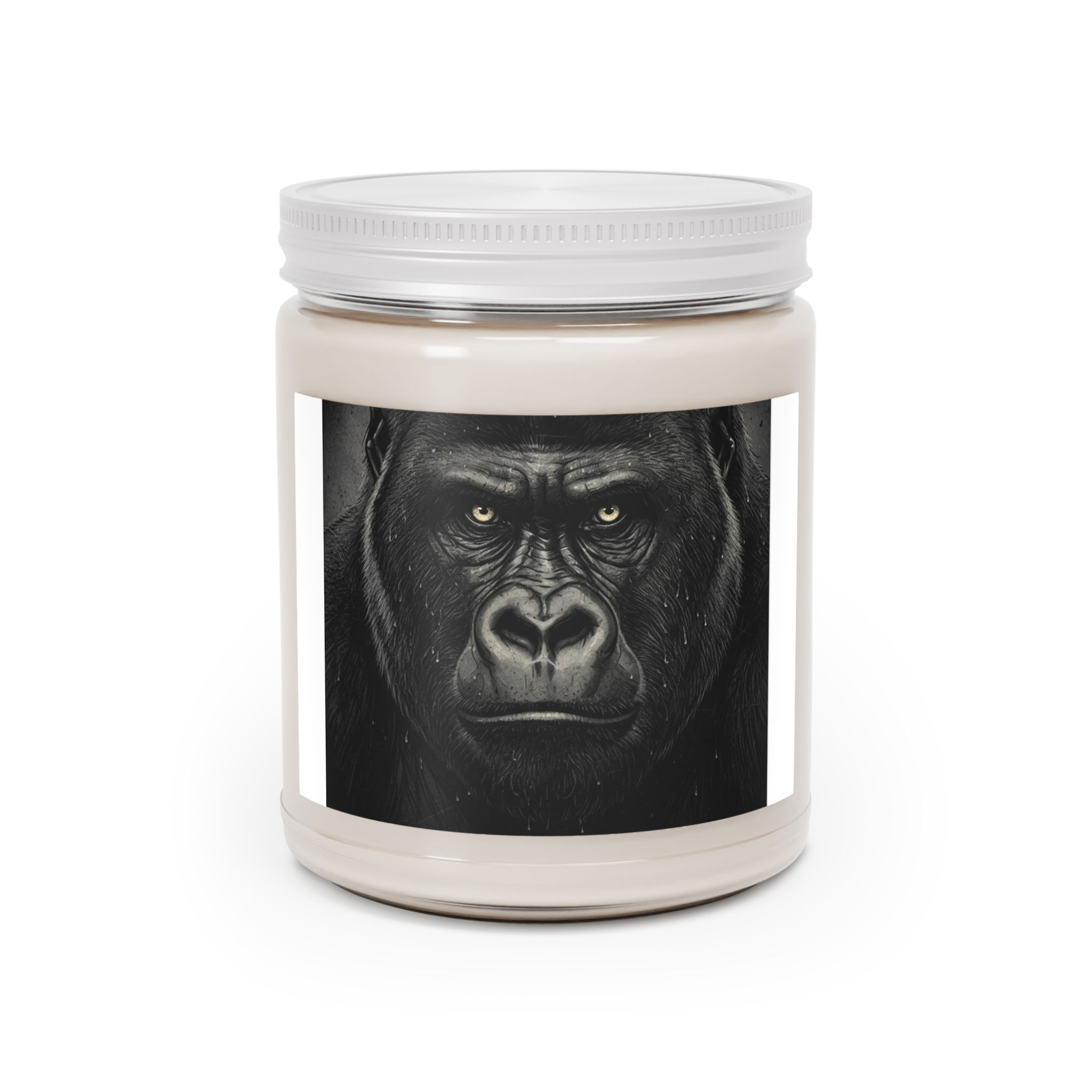 Gorilla Scented Candle – Dominance Through Focus