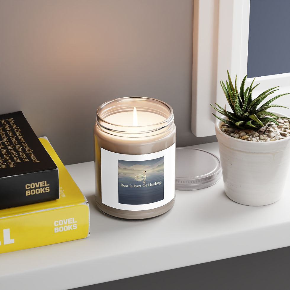 Thumbnail: Swan Scented Candle – Rest is Part of Healing