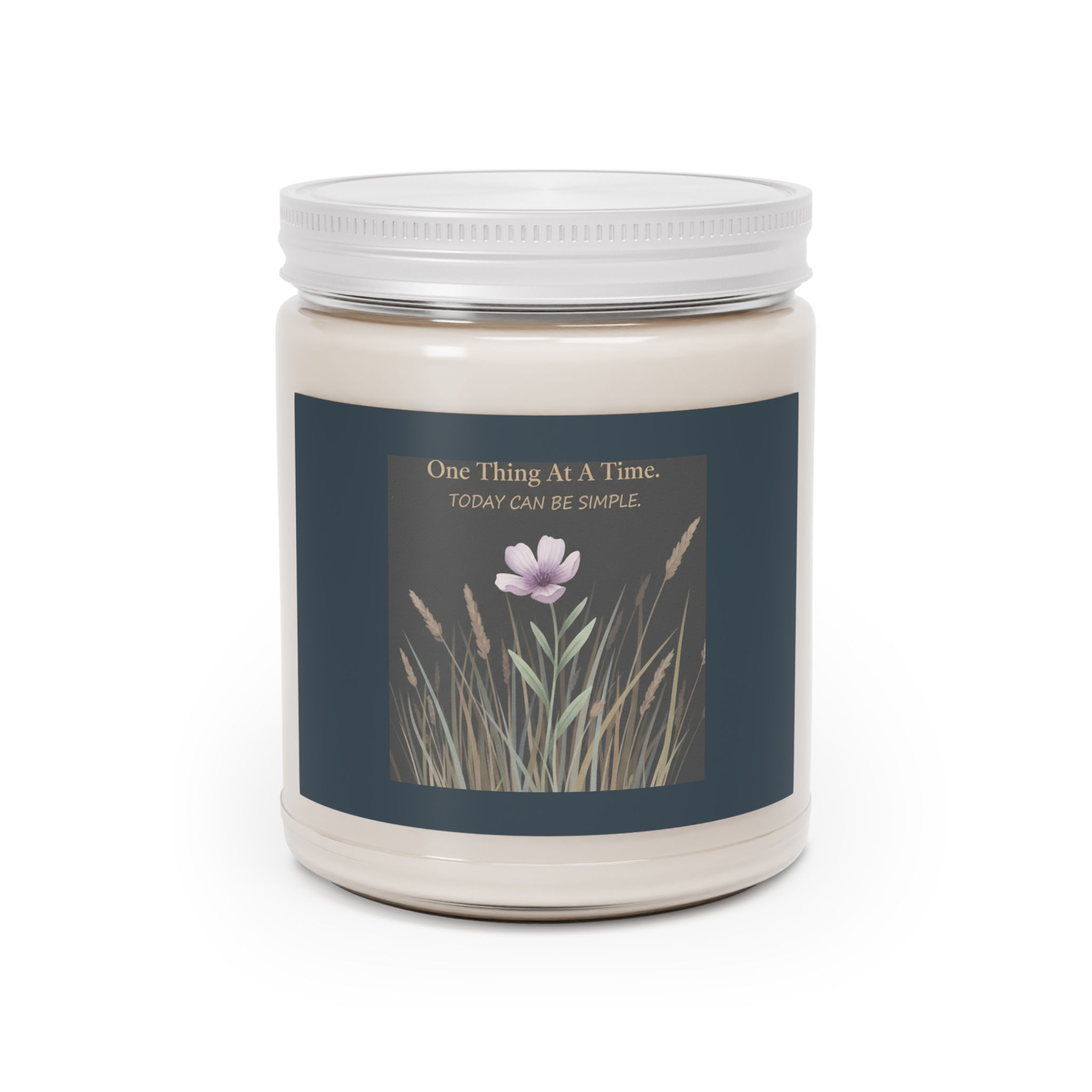 Wildflower Scented Candle – One Thing at a Time Today Can Be Simple