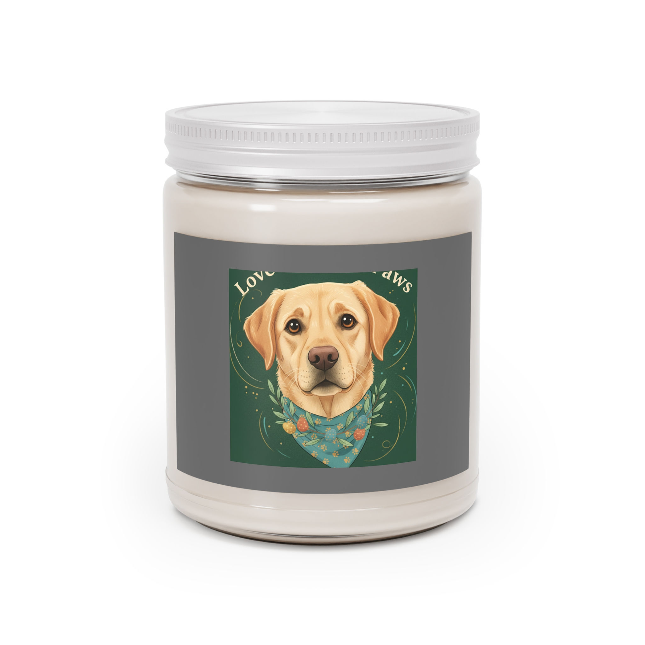 Labrador Scented Candle – Love Has Four Paws Adopt Love Repeat