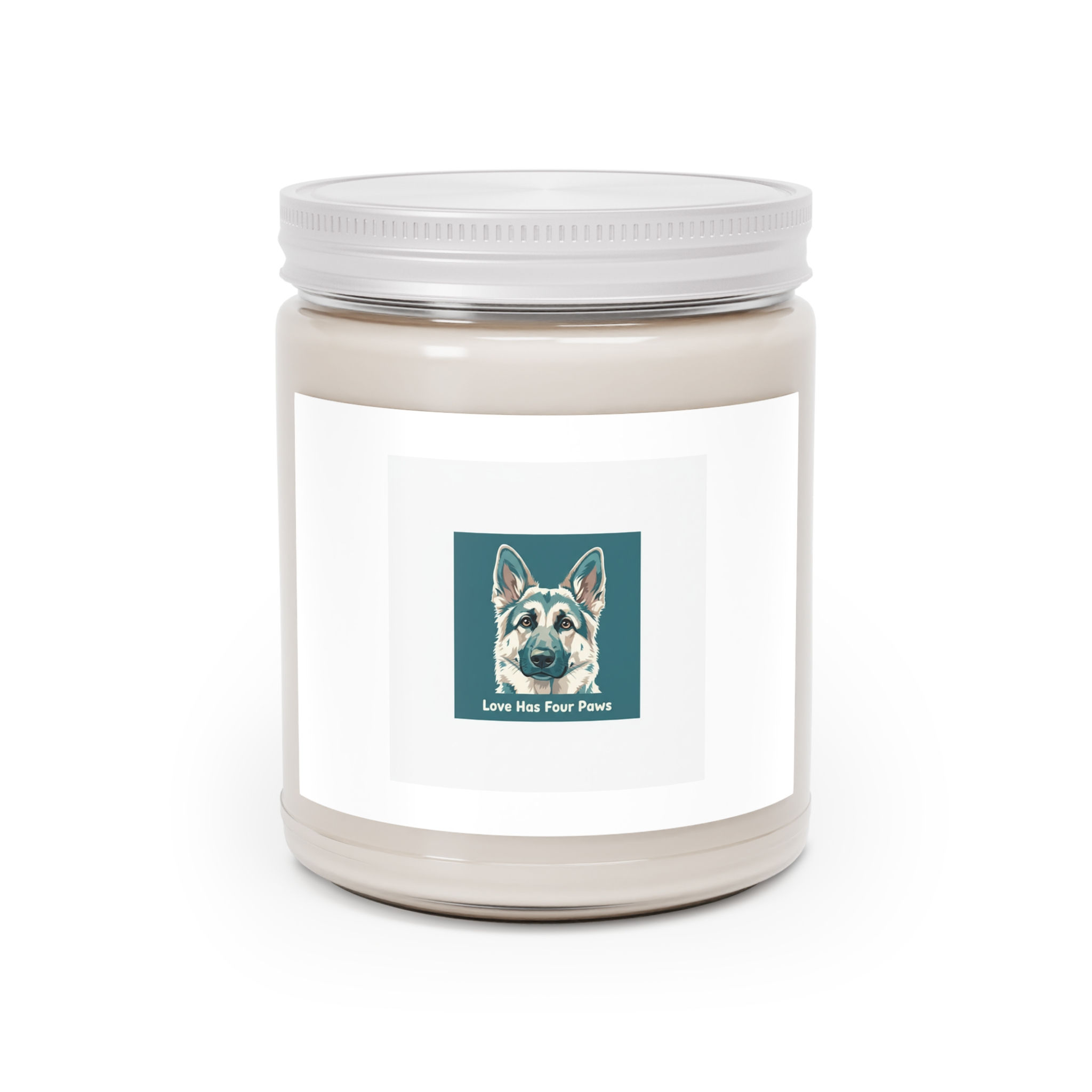 German Shepherd Scented Candle – Love Has Four Paws