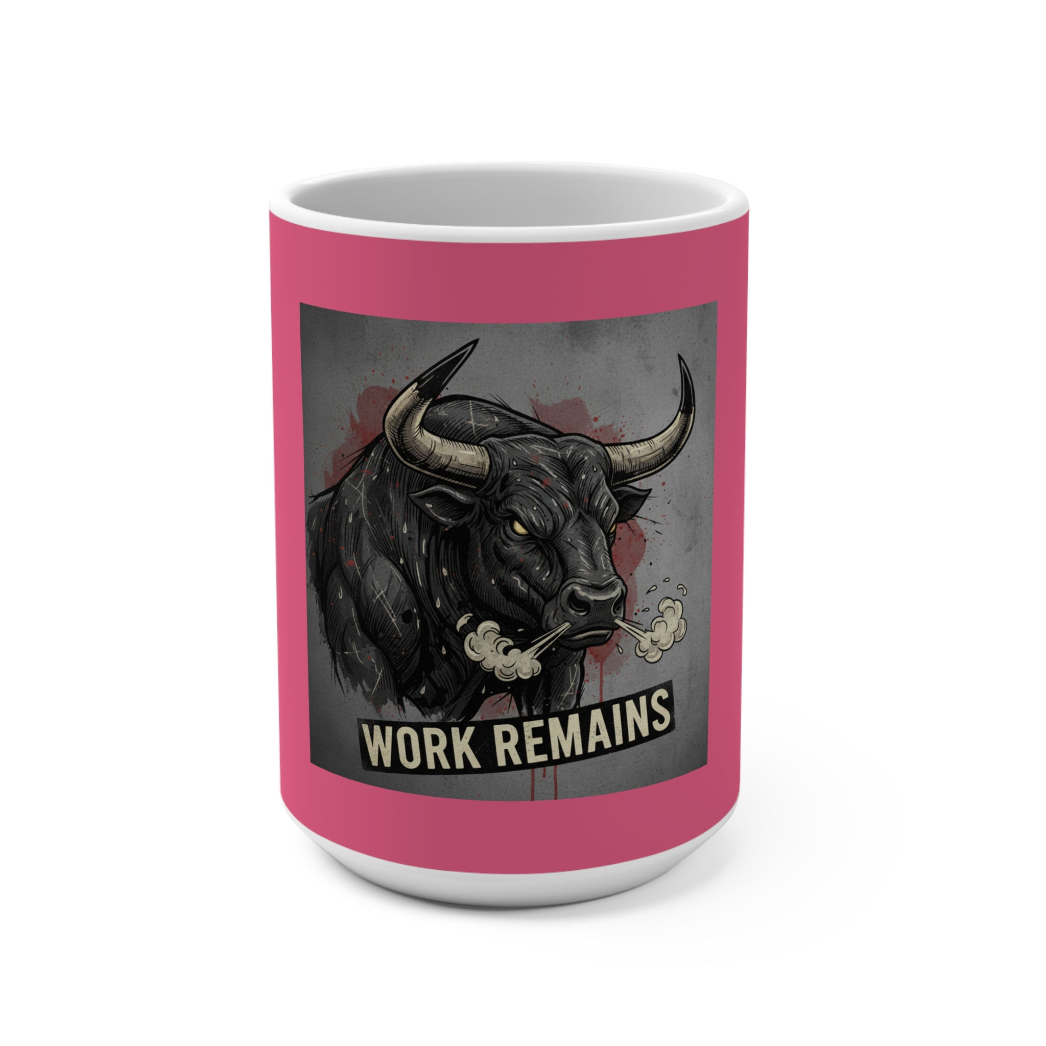 Bull Mug 15oz – Work Remains