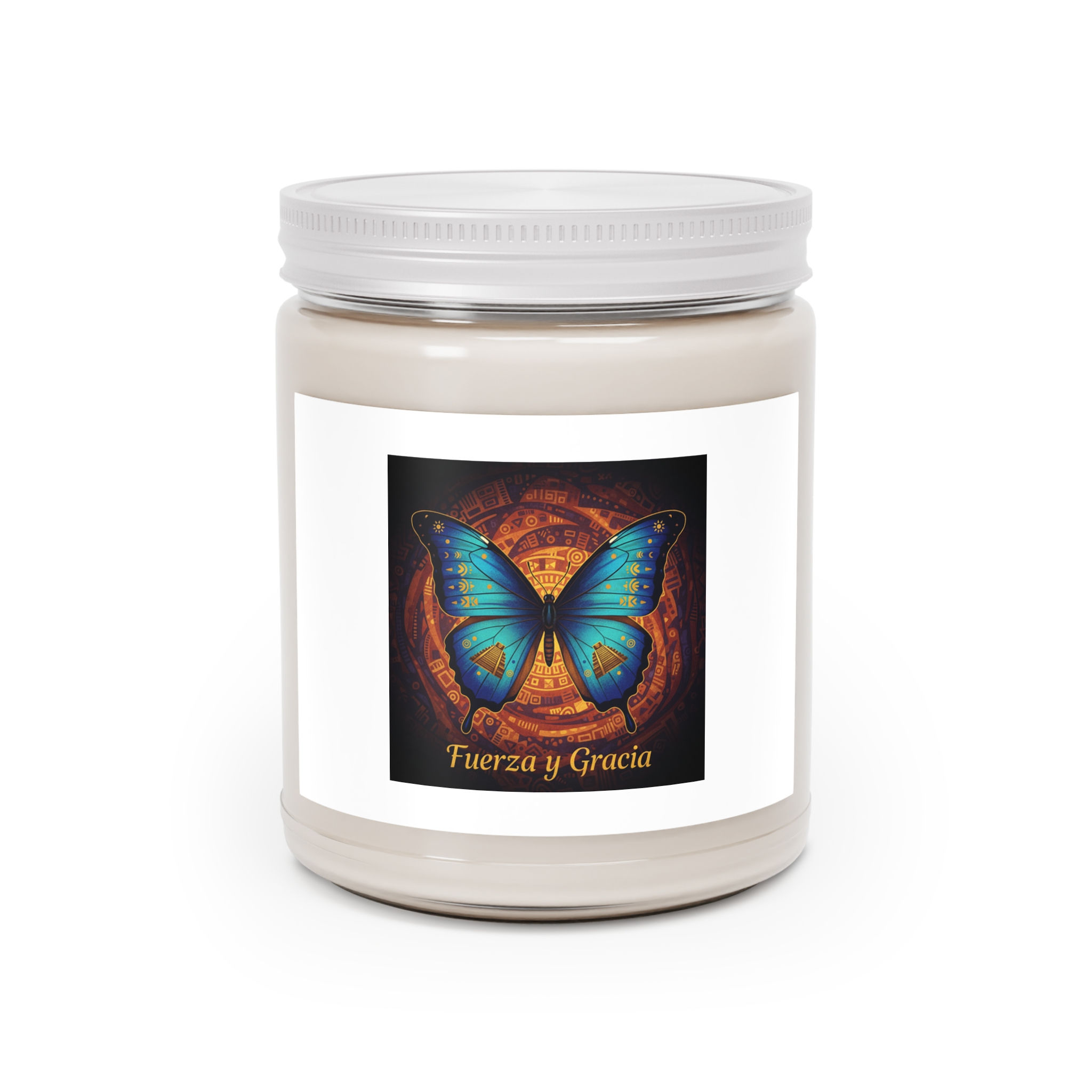 Butterfly Scented Candle – Fuerza y Gracia