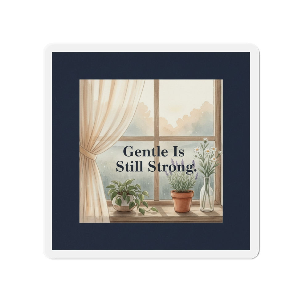 Thumbnail: Gentle is Still Strong Die-Cut Magnet – Gift Idea