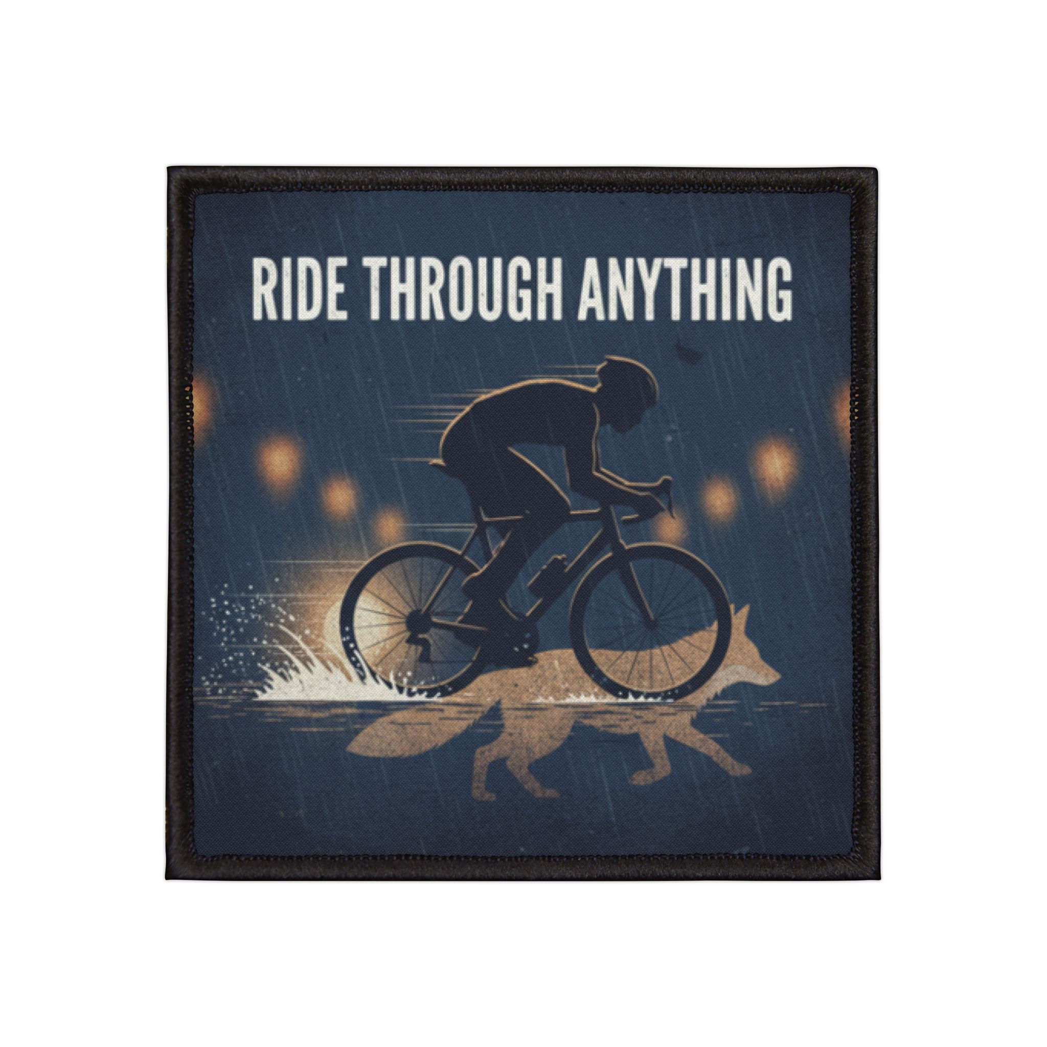 Cyclist Iron-On Patch – Ride Through Anything