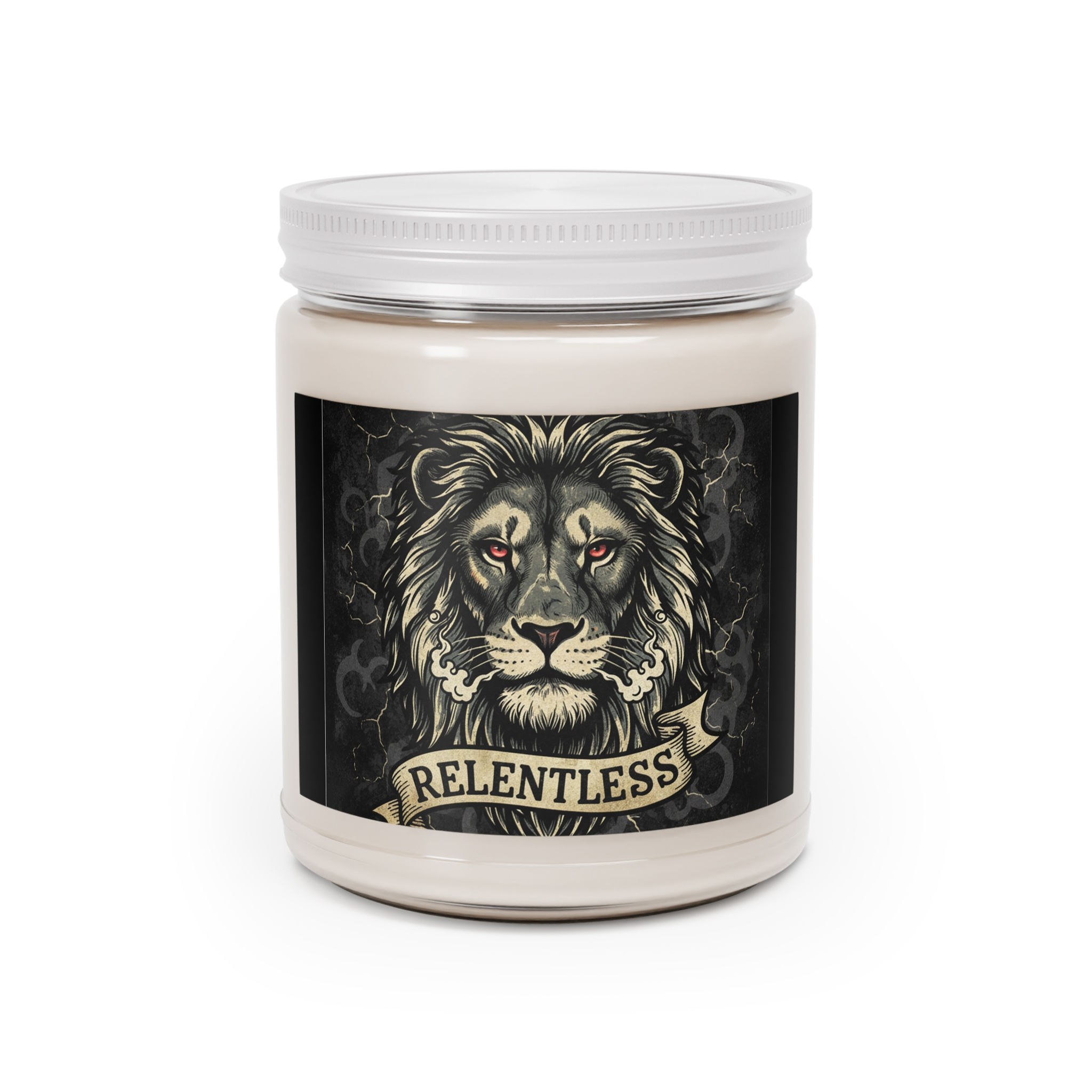 Lion Scented Candle – Relentless