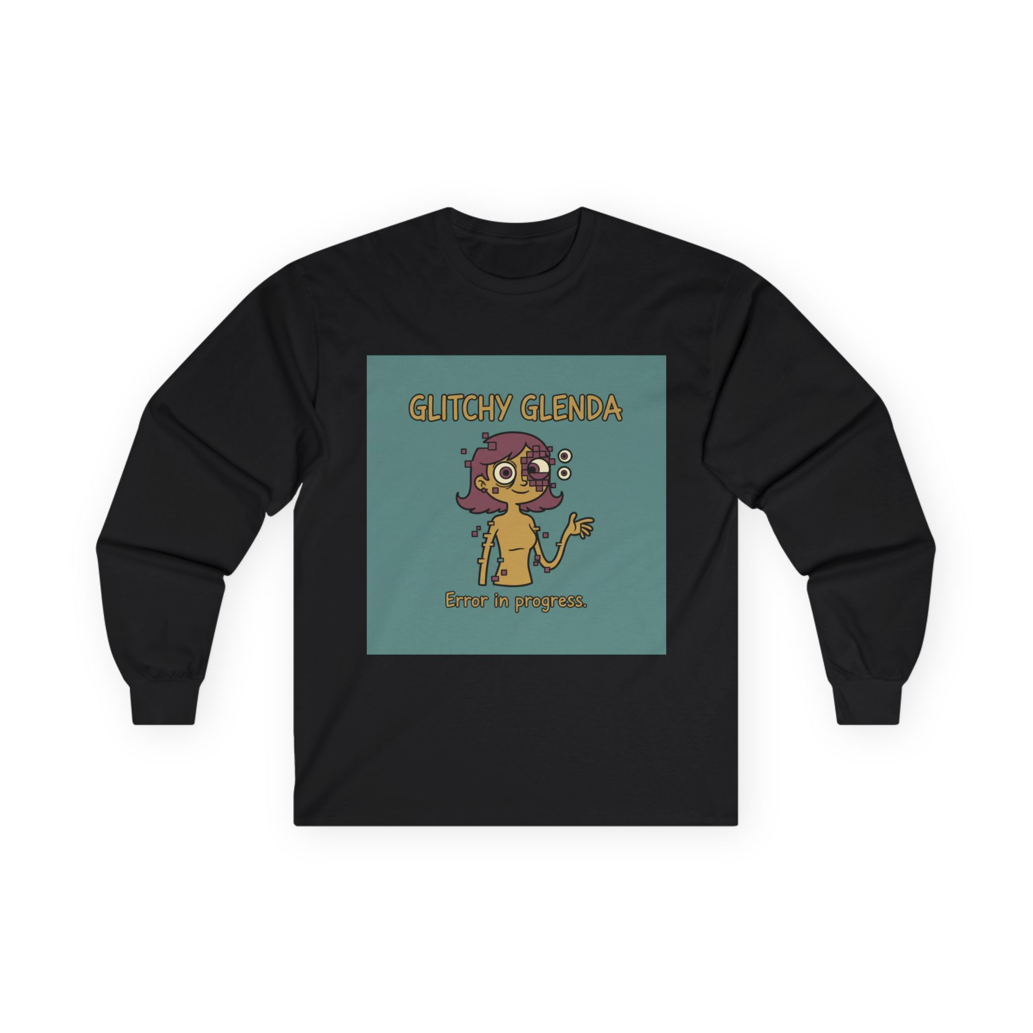 Glitchy Glenda Long Sleeve Tee – Glitchy Glenda