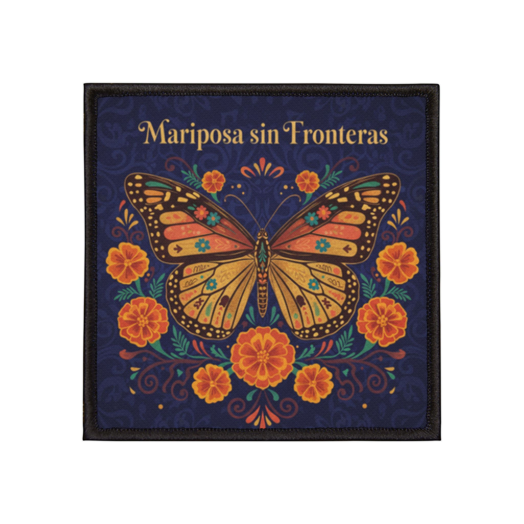 Butterfly Iron-On Patch – Mariposa Sin Fronteras
