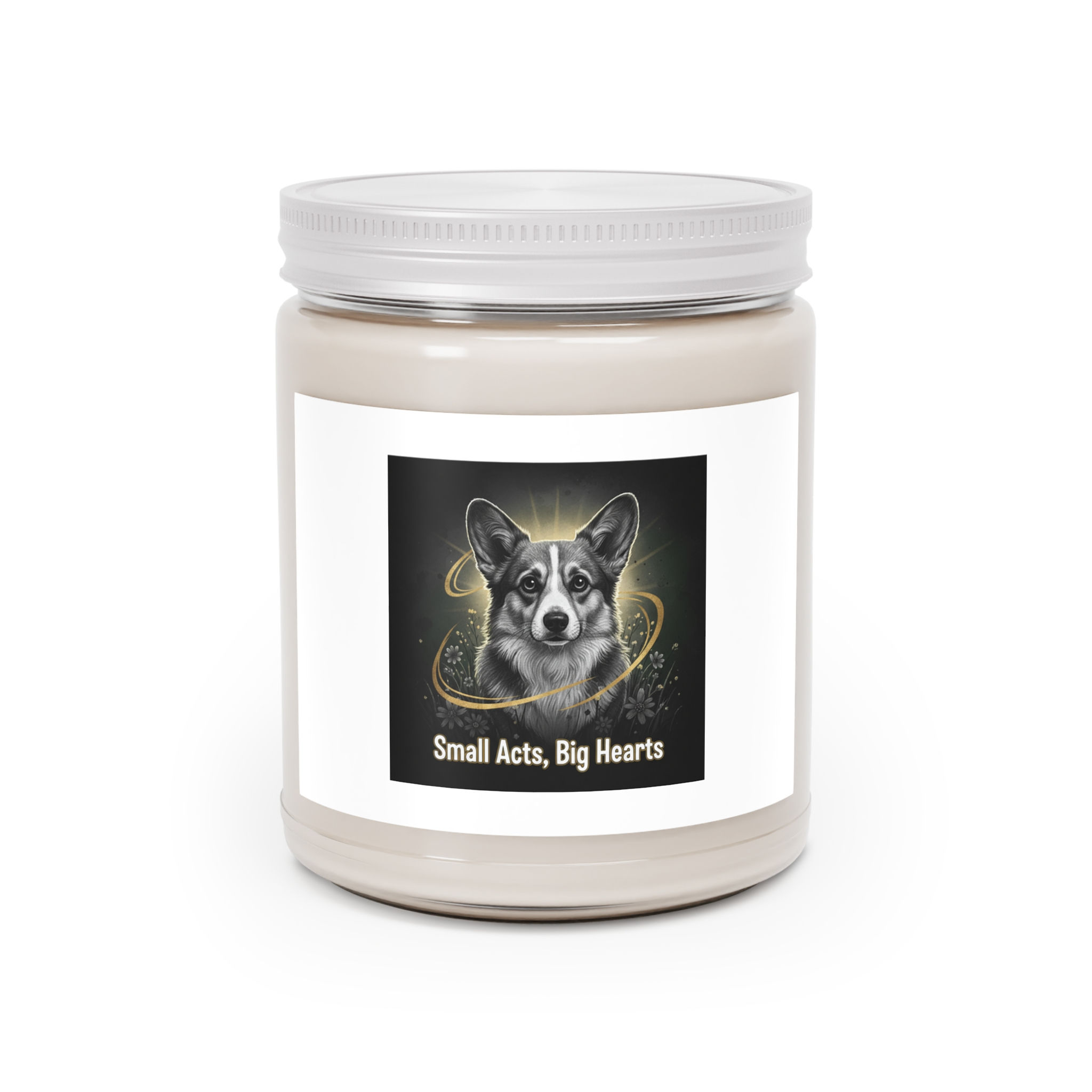 Corgi Scented Candle – Small Acts Big Hearts