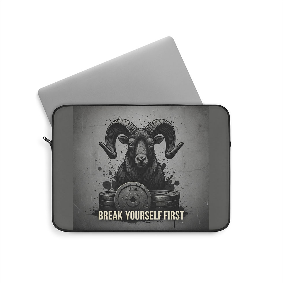 Thumbnail: Ram Laptop Sleeve – Break Yourself First