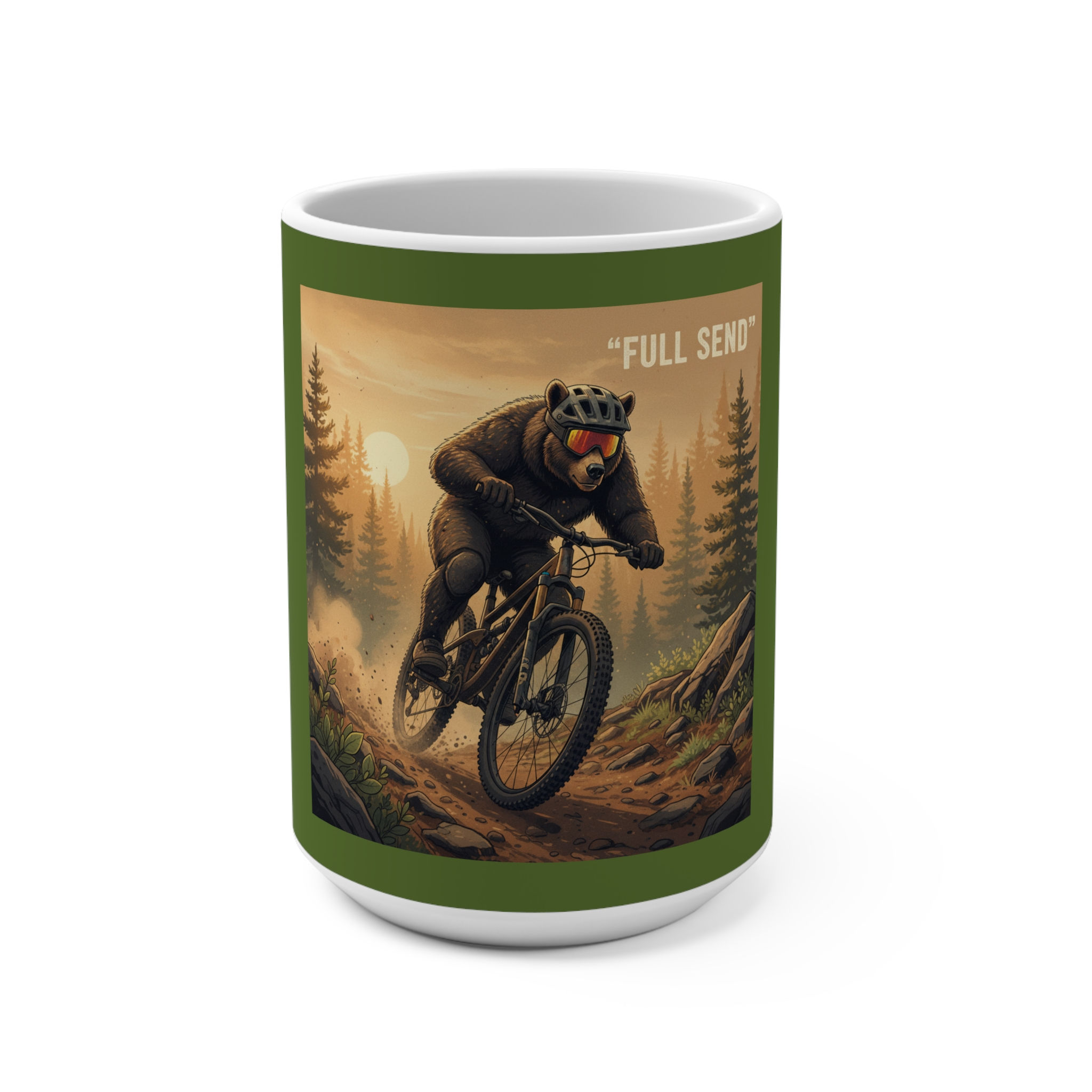 Bear Mug 15oz – Full Send