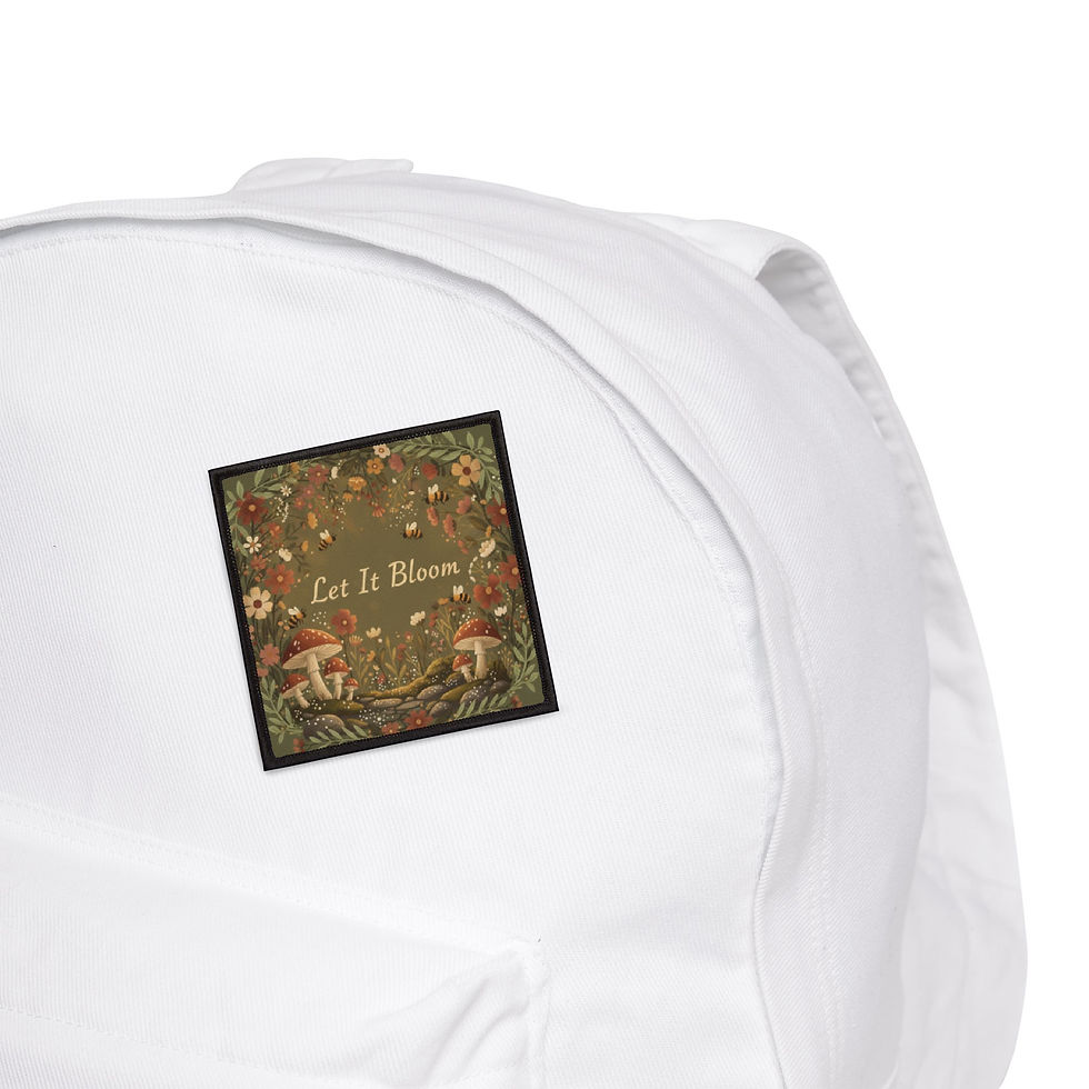 Thumbnail: Wildflower Meadow Iron-On Patch – Let it Bloom