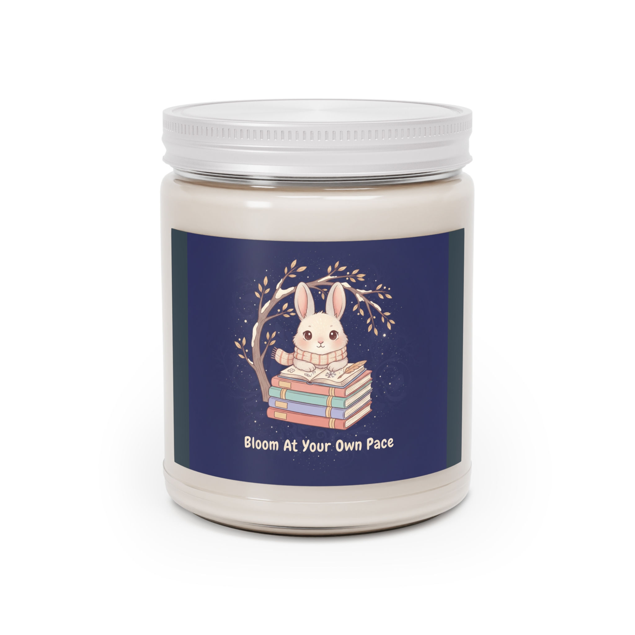Rabbit Scented Candle – Bloom at Your Own Pace