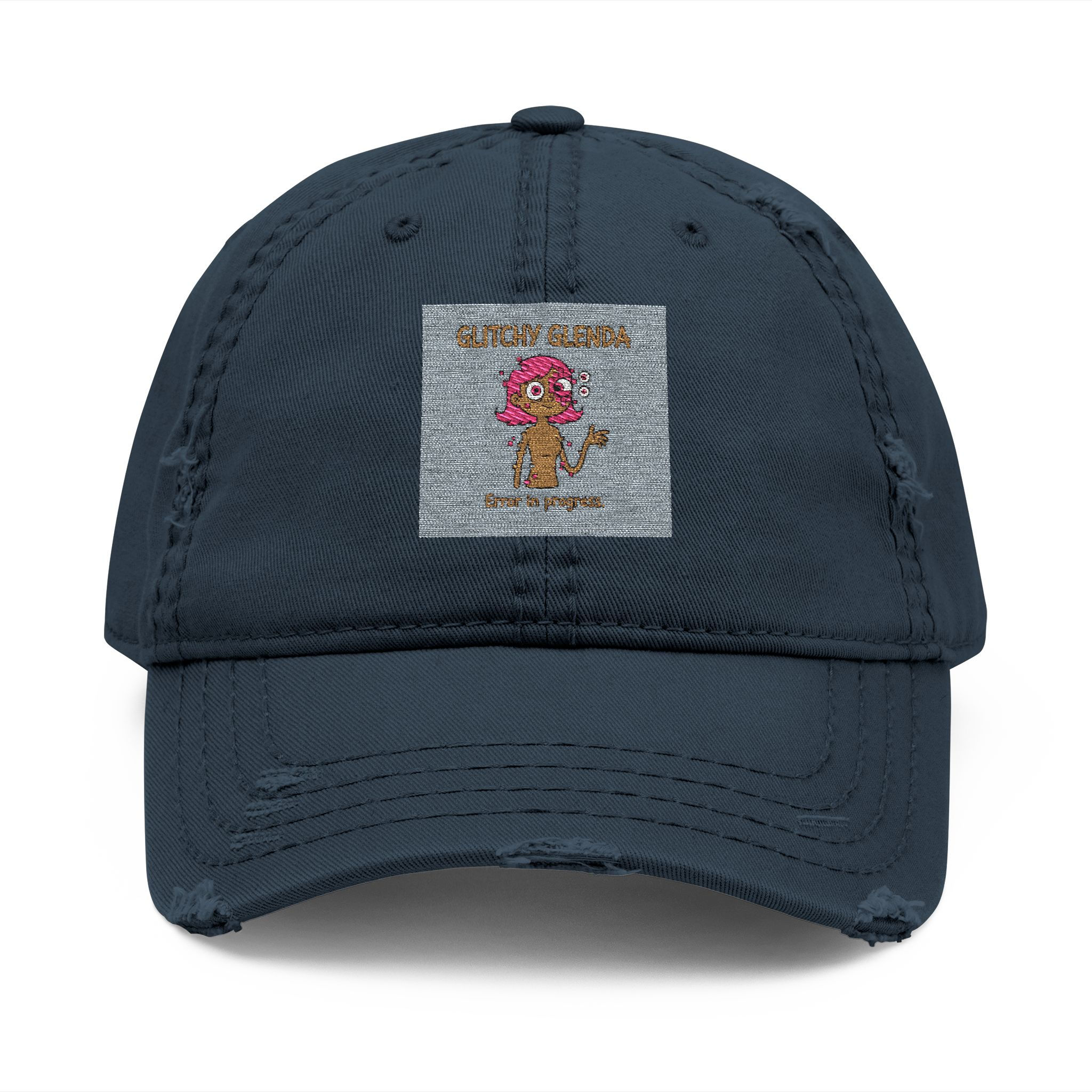 Glitchy Glenda Dad Hat – Glitchy Glenda