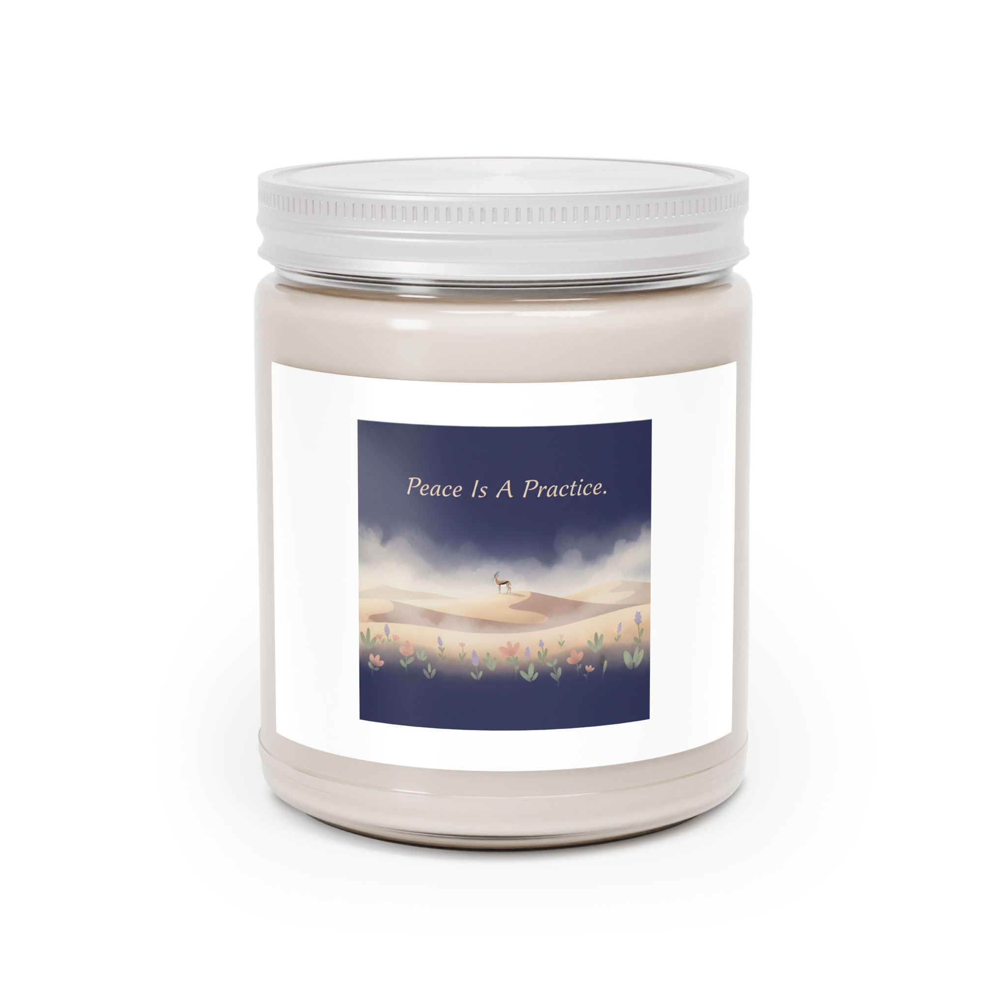 Gazelle Scented Candle – Peace is a Practice