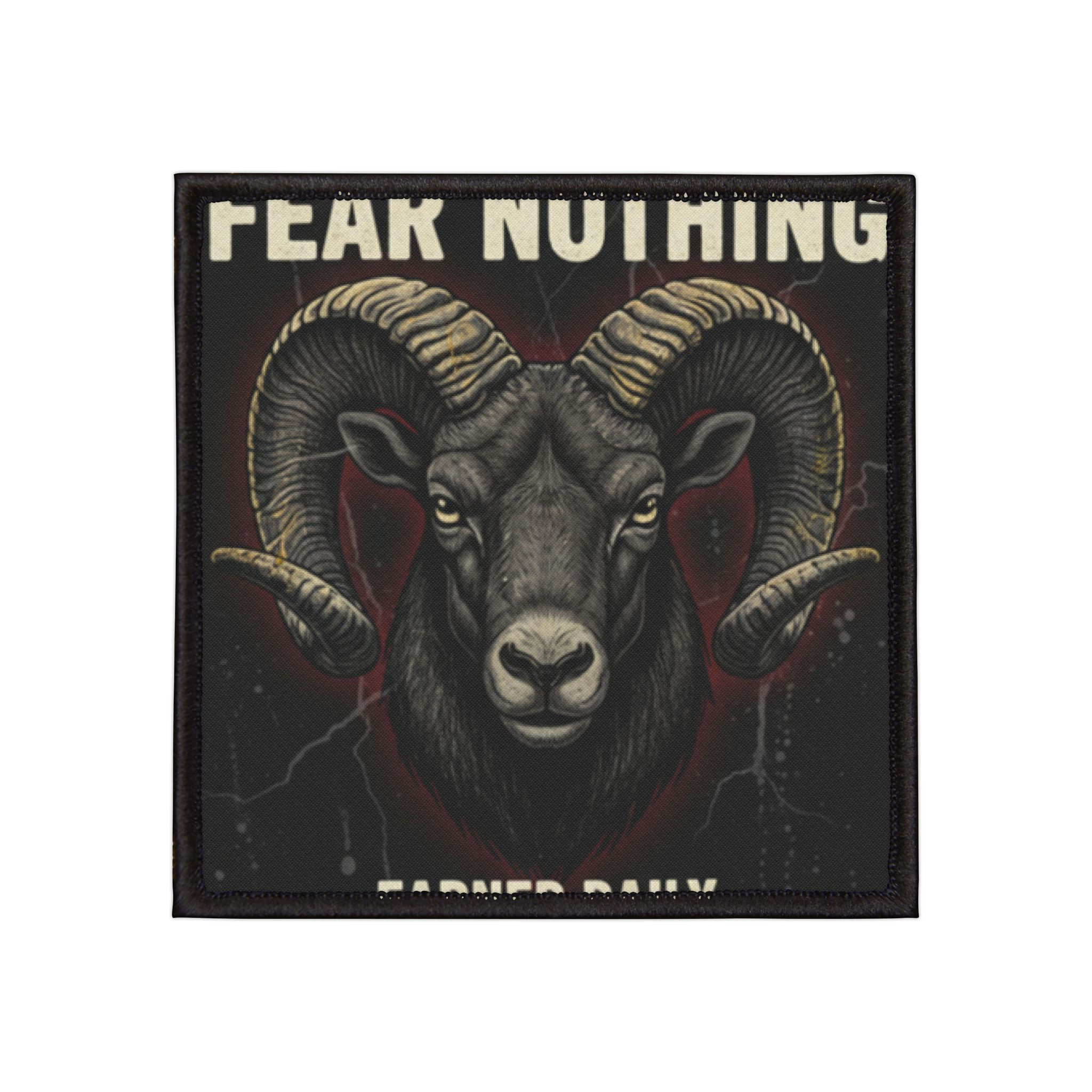 Ram Iron-On Patch – Fear Nothing Earned Daily
