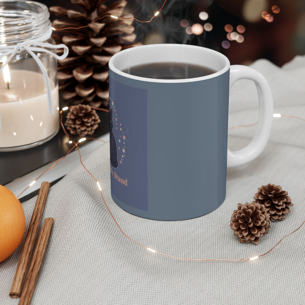 Thumbnail: Black Cat Mug 11oz – United We Stand