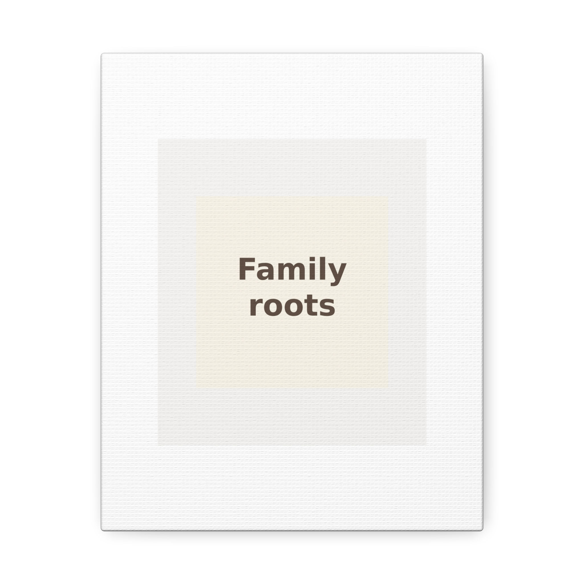 Family roots - Canvas Wall Art